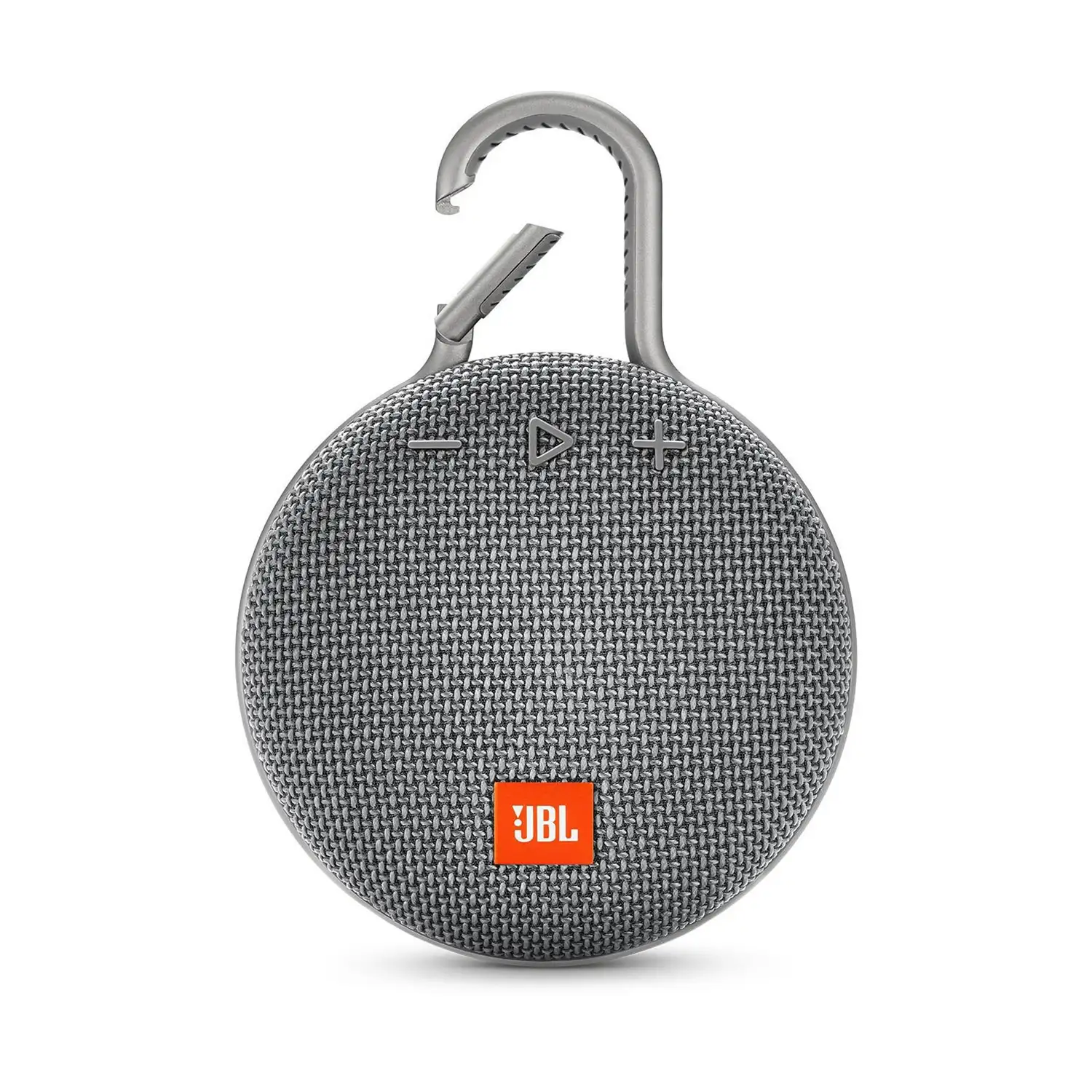 JBL Clip 3 Portable Bluetooth Speaker with Carabiner - Gray - Зображення 2